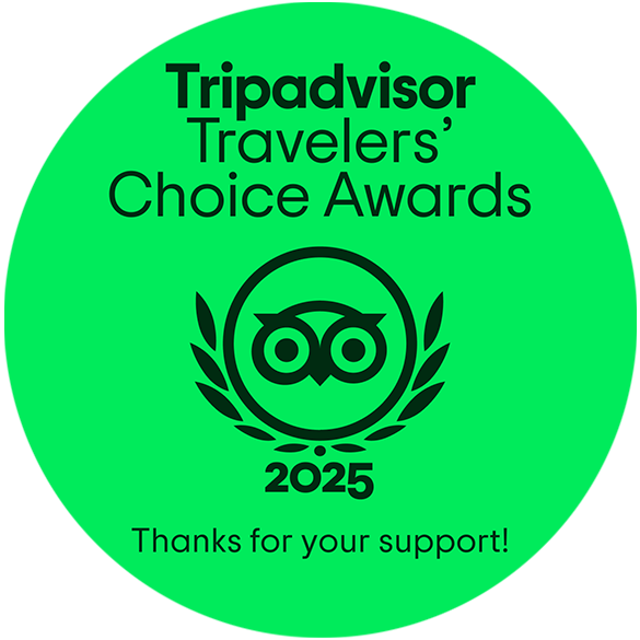 Tripadvisor Travelers' Choice Award 2025